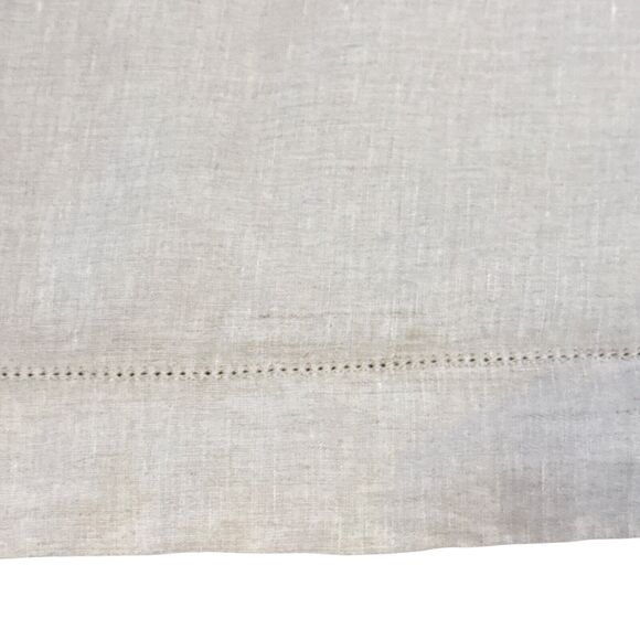 Pottery Barn Belgian Flax 100% Linen Standard Pillow Sham Case Cover Beige - Picture 3 of 12